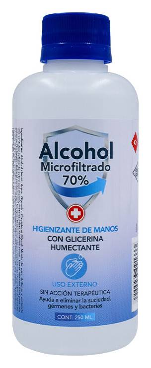 Alcohol 70 de 250ml SALCOBRAND