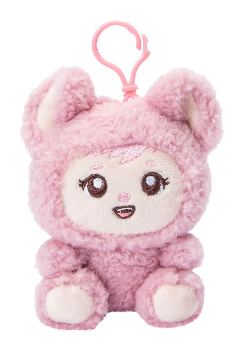 Sherpa Monster Clip Sherpa Pink