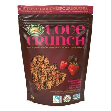 Nature's Path Love Crunch Dark Chocolate & Red Berries Granola (325 g)