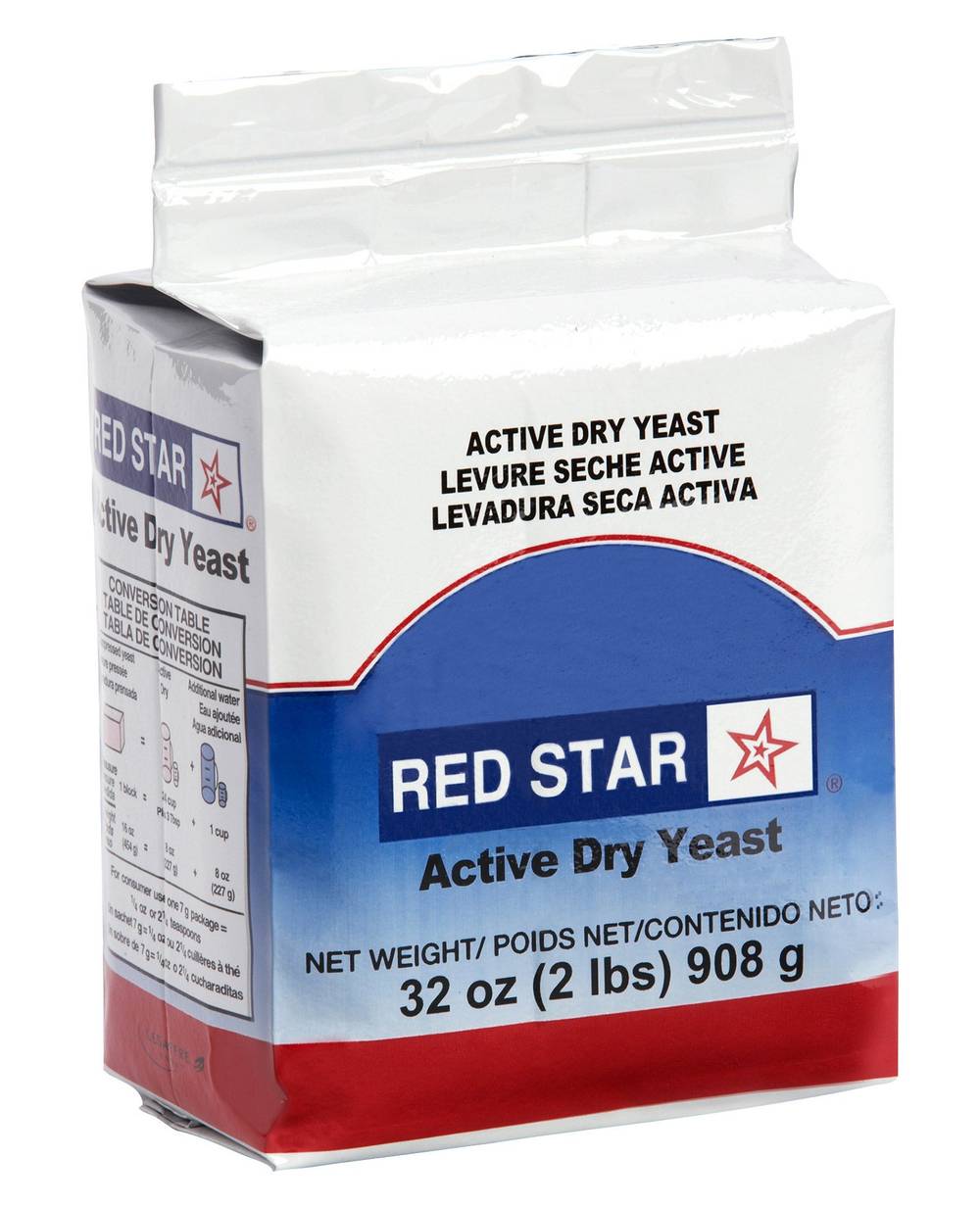 Levure Sèche Active Red Star, 908 G / Red Star Active Dry Yeast, 908 G