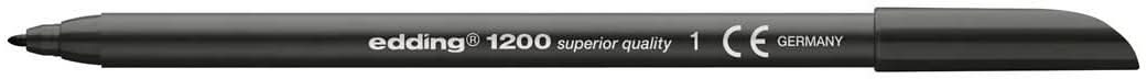 Marcador Permanente Preto Edding