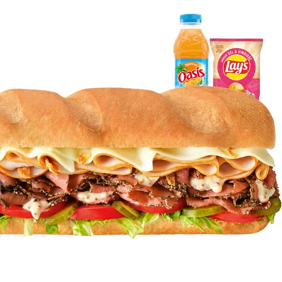 Menu SUB15 Deli Pastrami