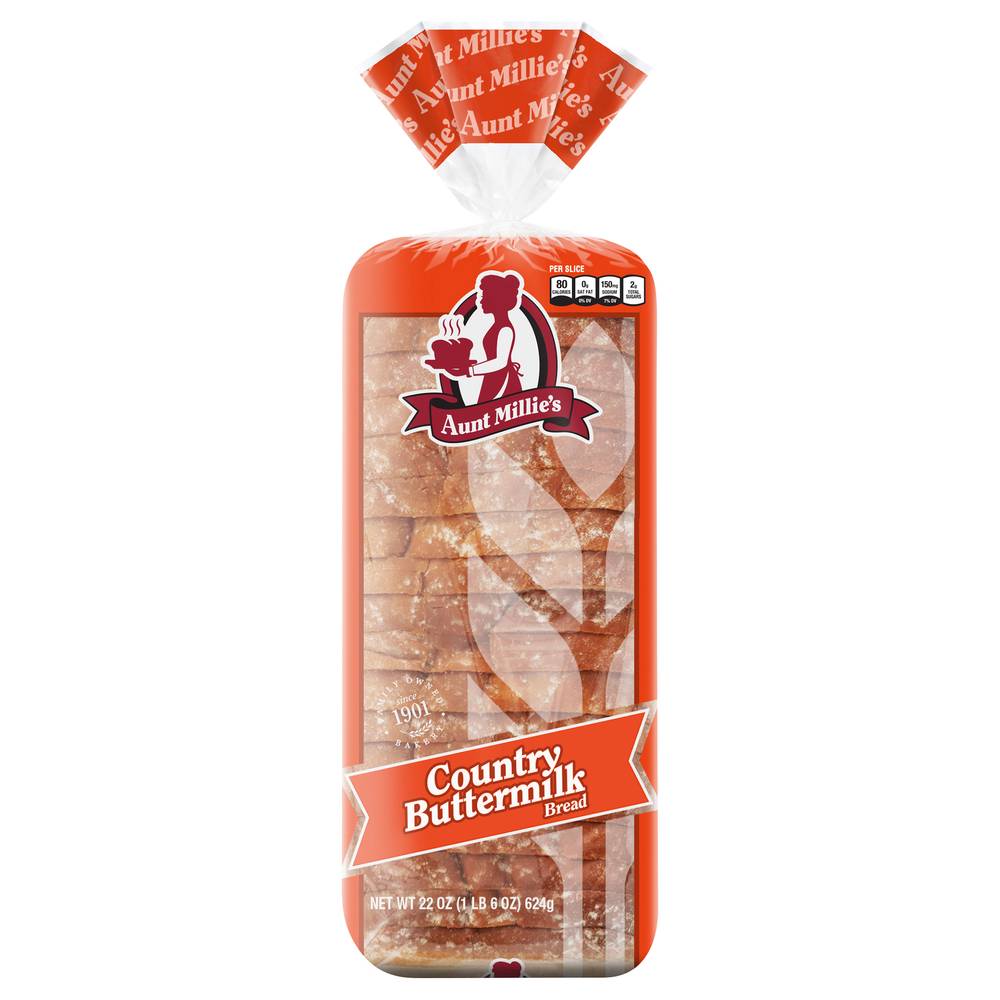 Aunt Millie's Homestyle Enriched Country Buttermilk Bread