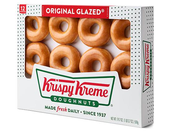 Krispy Kreme® 12 Pack Glazed® Doughnuts