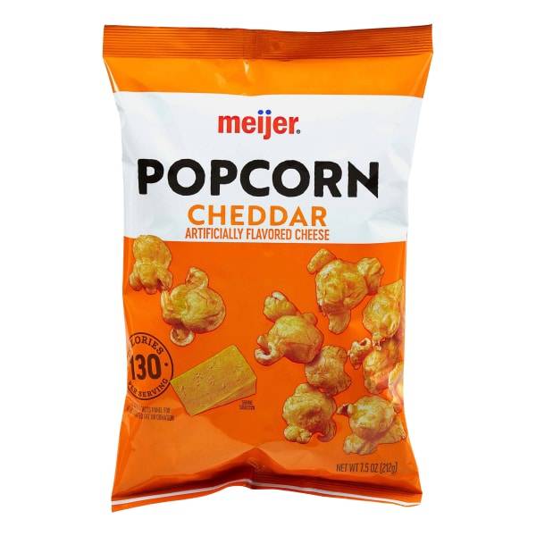 Meijer Popcorn, Cheddar Cheese, 7.5 oz