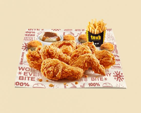8 PC Family Meal w/ 2 Sides & 4 Biscuits