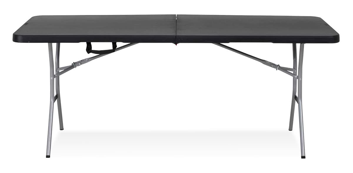 Coscorp · Mesa rectangular plegable negro