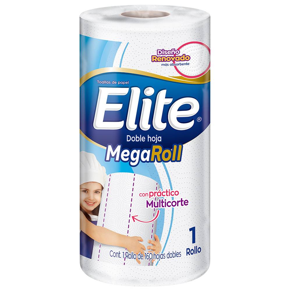 Elite toalla doble hoja megaroll
