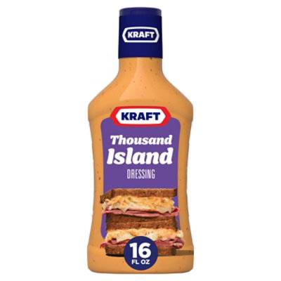 Kraft Thousand Island Salad Dressing Bottle - 16 Fl. Oz.