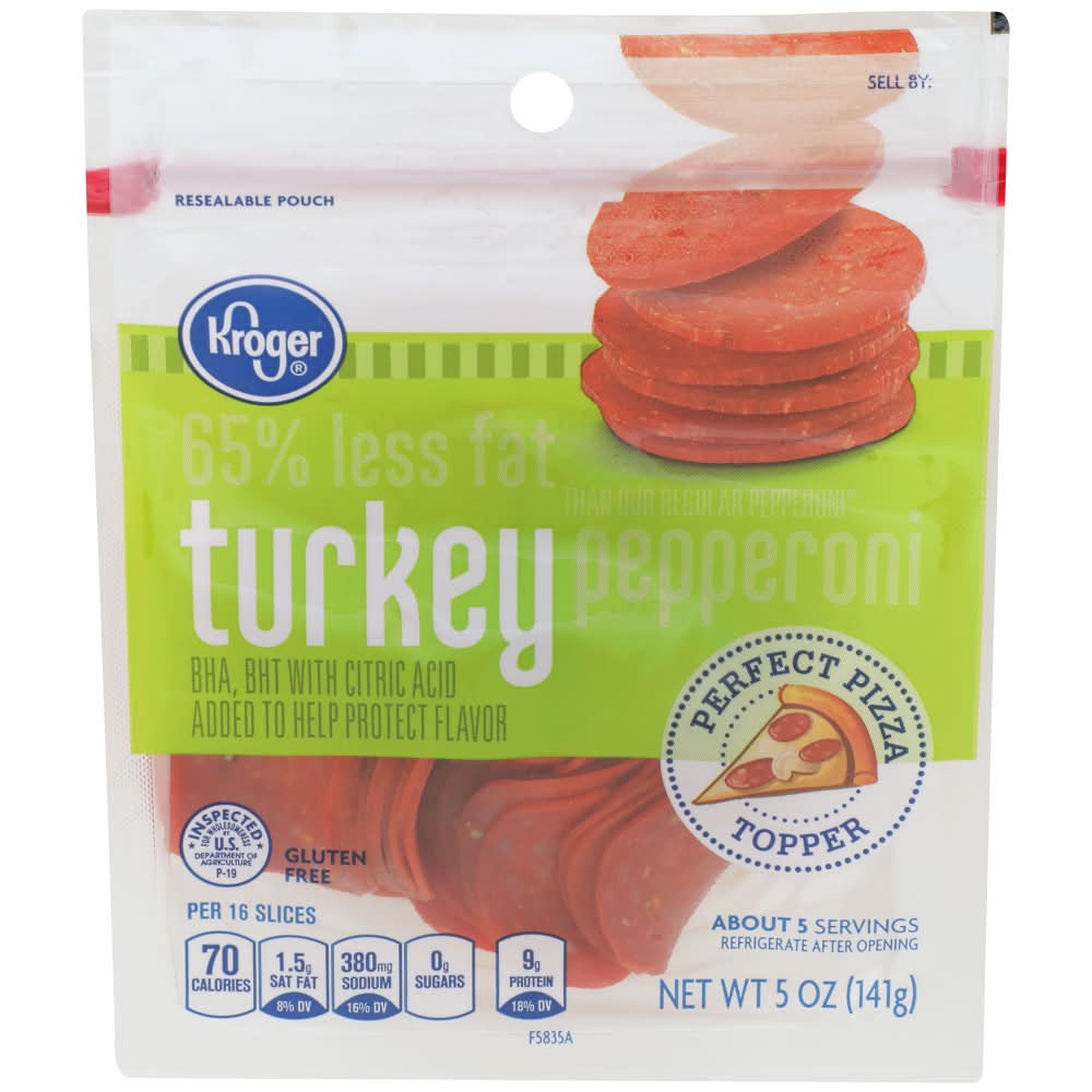 Kroger® Sliced Turkey Pepperoni