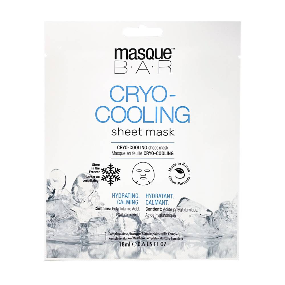 Masque Bar Cryo Cooling Sheet Mask - 0.6 oz