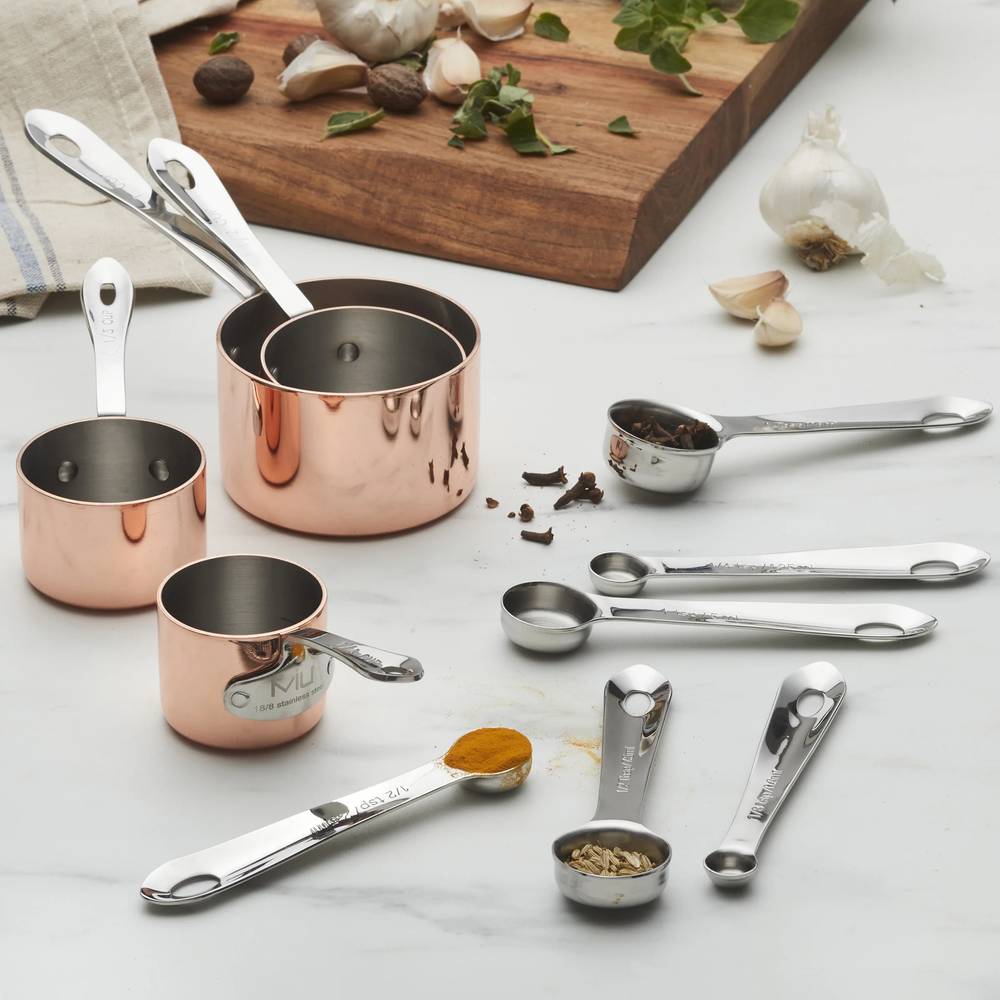 MIU 10-piece Stainless Steel Measuring Cups & Spoons