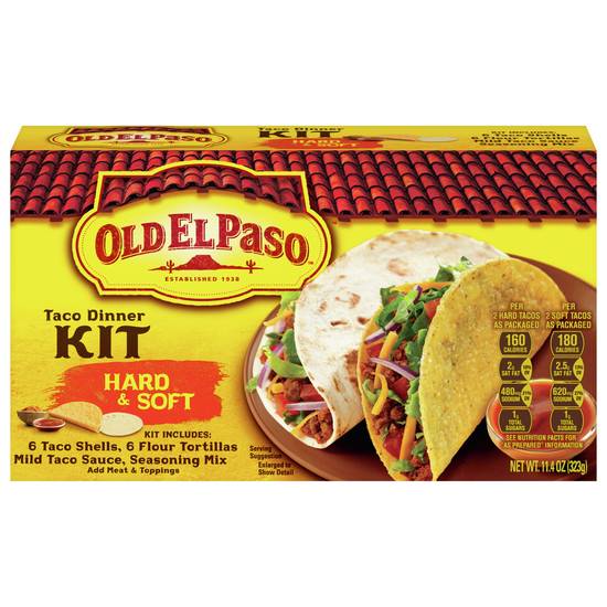 Old El Paso Hard & Soft Taco Dinner Kit