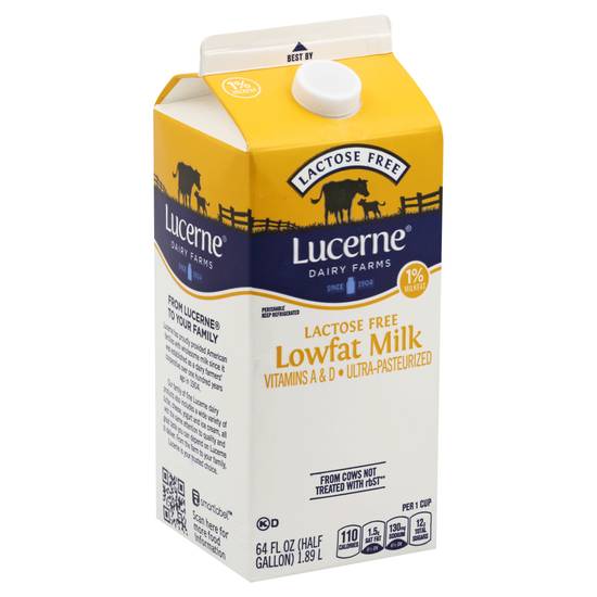 Lucerne Lactose Free 1% Lowfat Milk (64 fl oz)