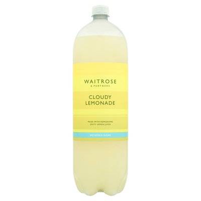 Waitrose Cloudy Lemonade No Added Sugar (2litre)