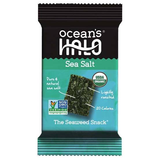 Ocean's Halo - Trayless Sea Salt Seaweed Snack (oz)