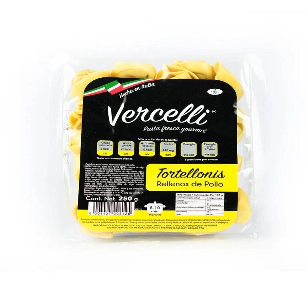 Vercelli pasta fresca (250 g)