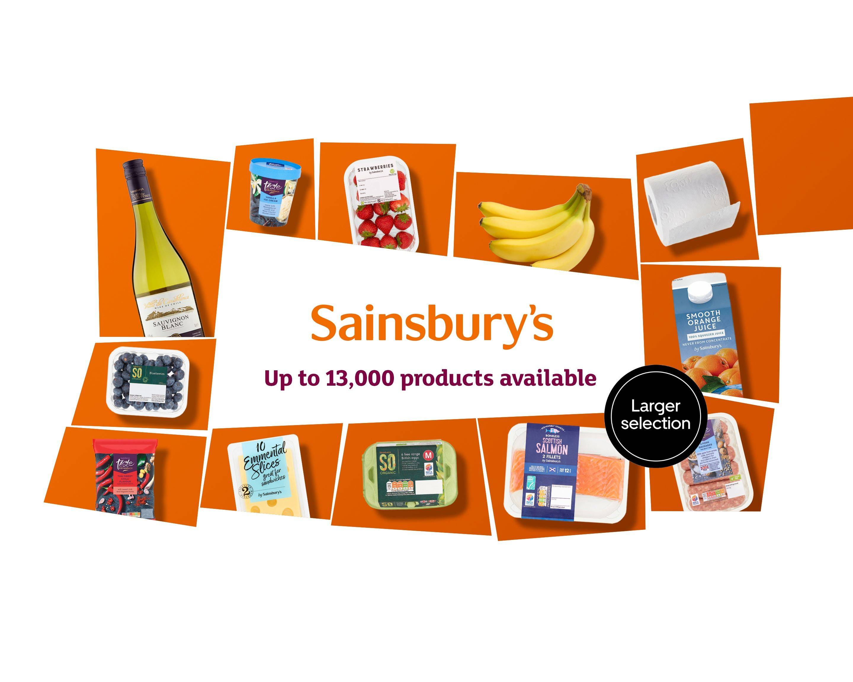 Sainsbury's Supermarket - Beckton Menu - Takeaway in London | Delivery ...