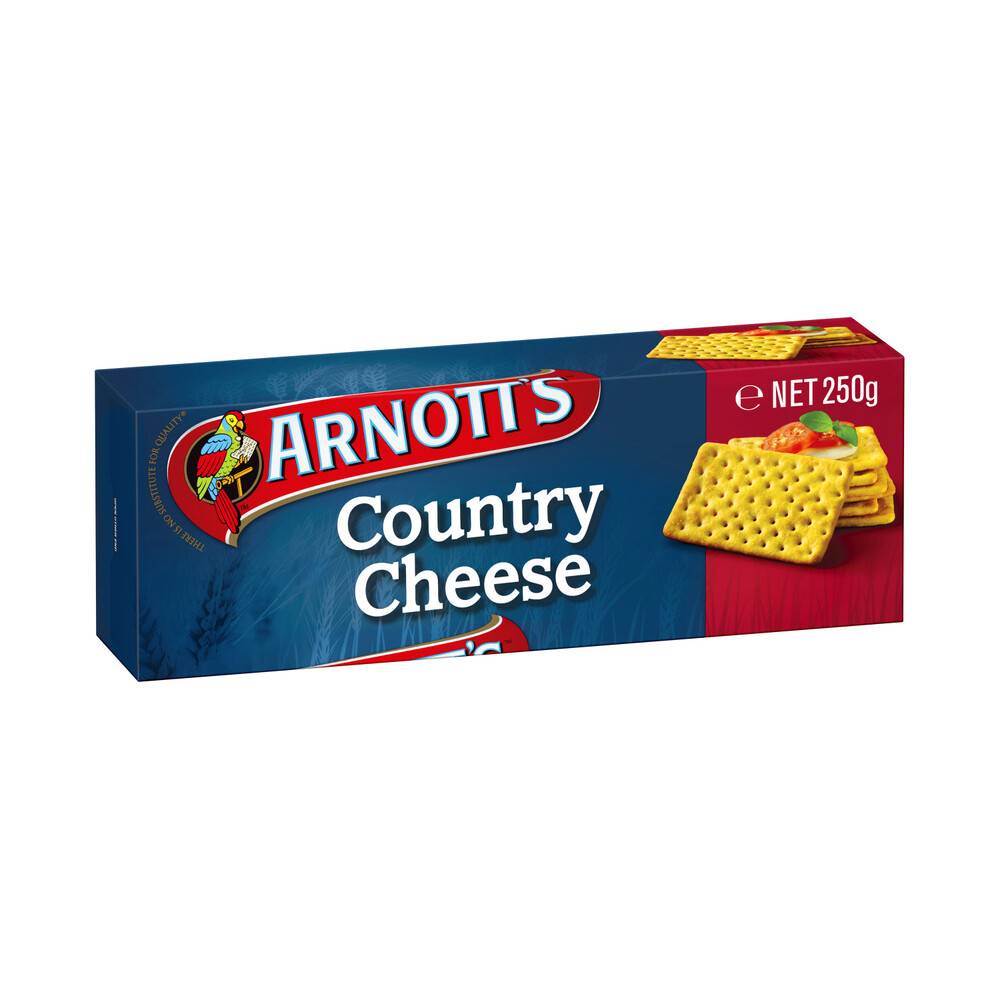 Arnott's Country Cheese Crackers 250g