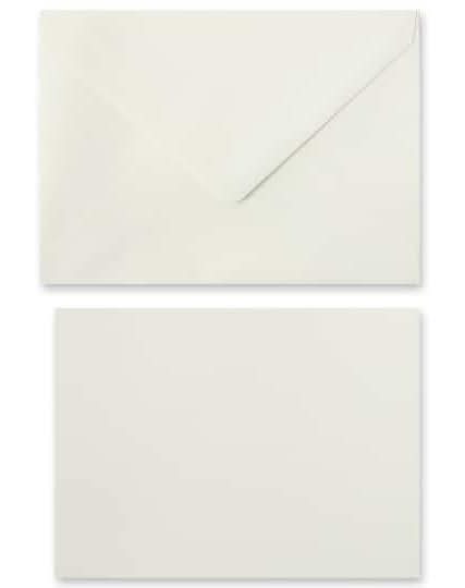 Recollections Card & Envelope Set, 5" X 7", Ivory (10 ct)