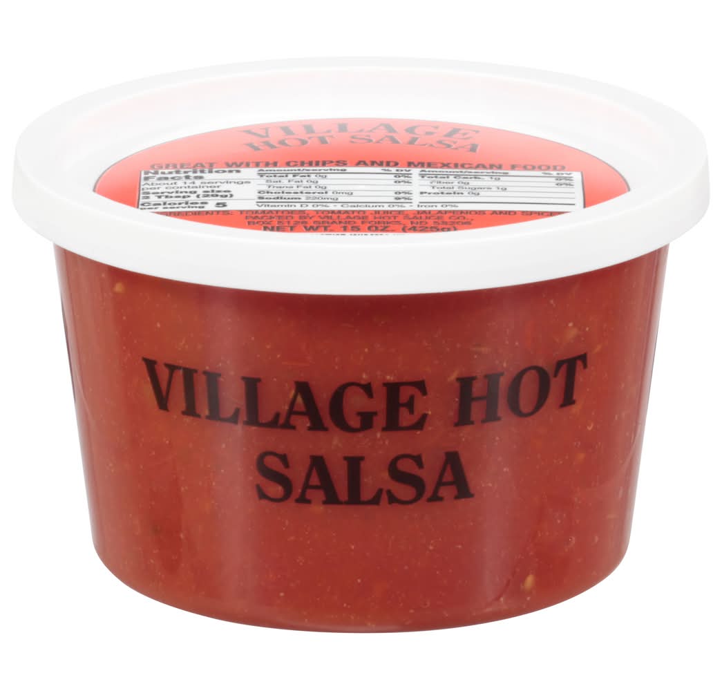 Village Extra Hot Salsa (15 oz)