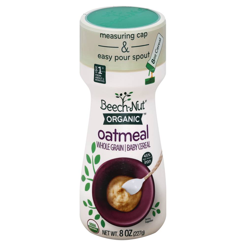 Beech-Nut Organic Oatmeal Baby Cereal