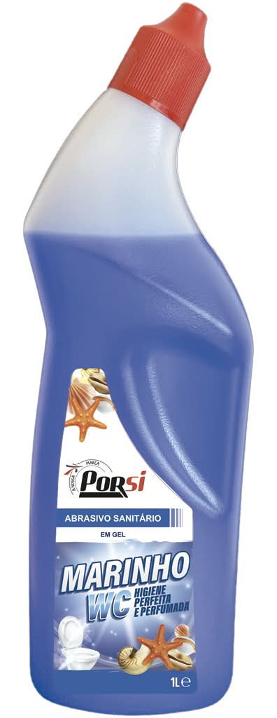 PorSi - Abrasivo sanitÃ¡rio gel marinho, 1 litro