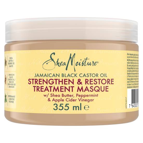 SheaMoisture Strengthen & Restore Hair Treatment Mask Jamaican Black Castor Oil (355ml)