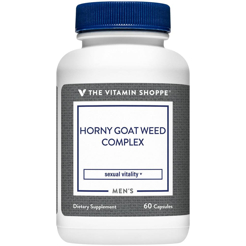 Horny Goat Weed Complex For Men'S Health - Supports Sexual Vitality (60 Capsules)