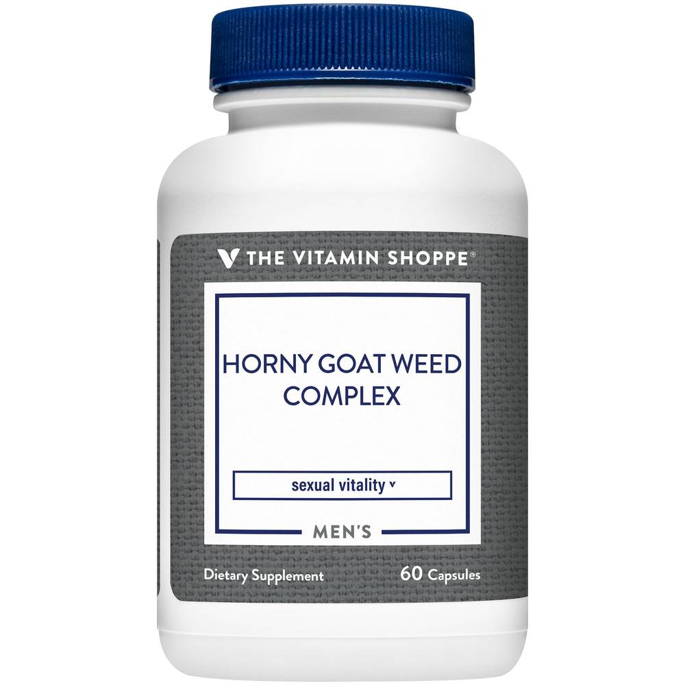 The Vitamin Shoppe Horny Goat Weed Complex Capsules (60 ct)