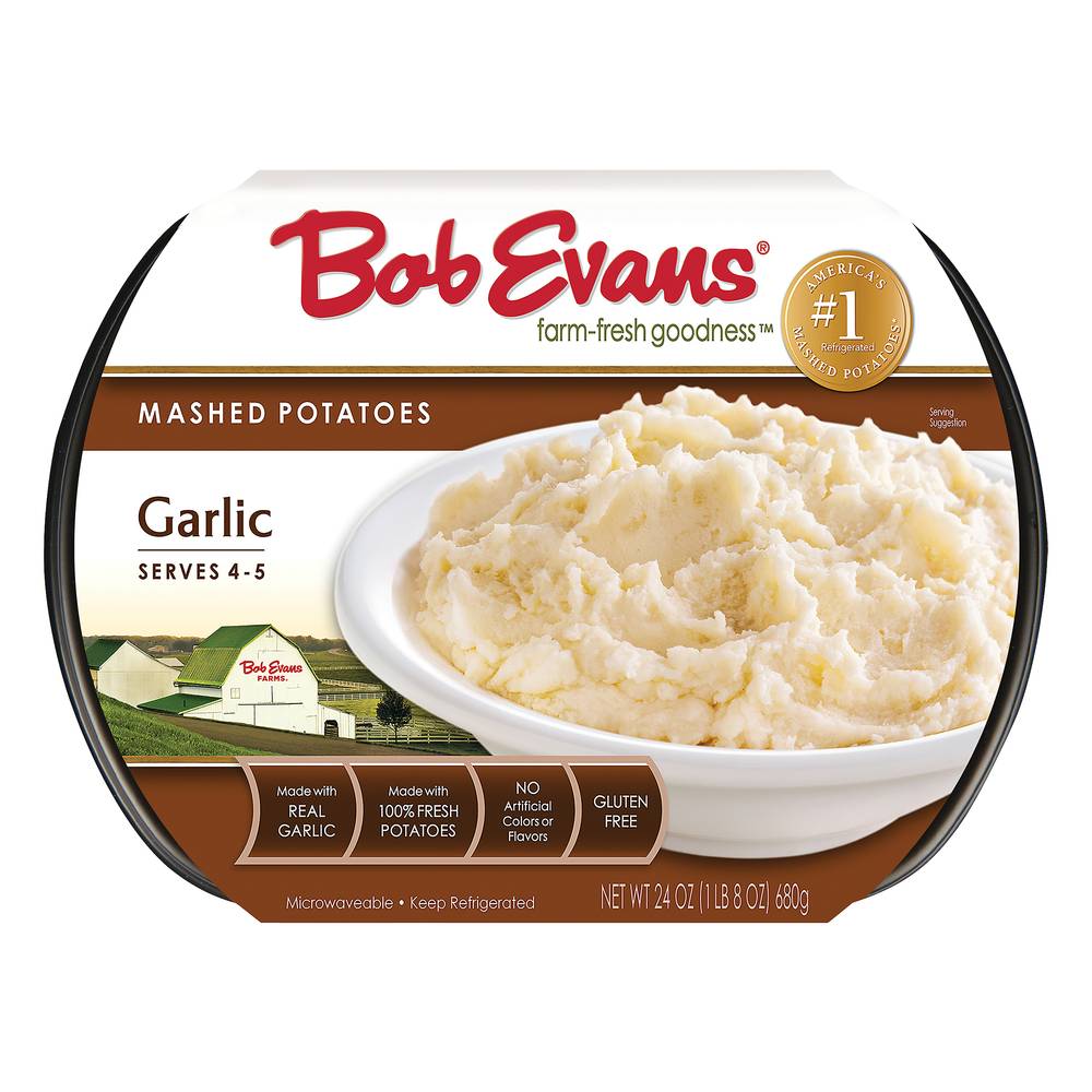 Bob Evans Garlic Mashed Potatoes (24 oz)