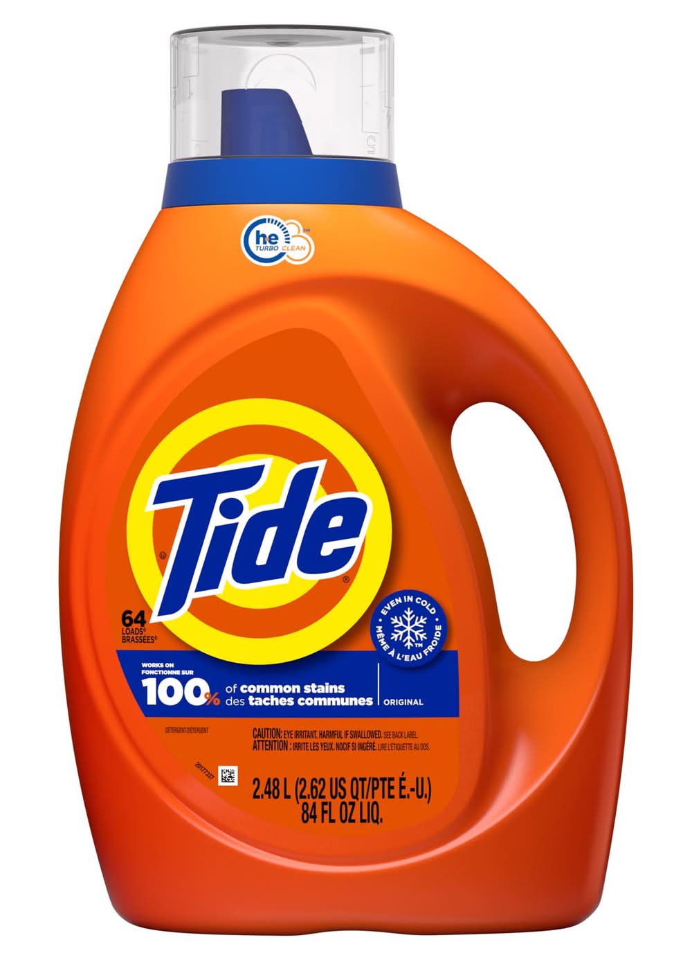 Tide He Turbo Clean Original Scent Detergent Liquid 84 Fl. Oz. 1 Pk