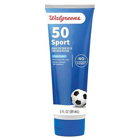 Walgreens Sunscreen Sport 50 Lotion