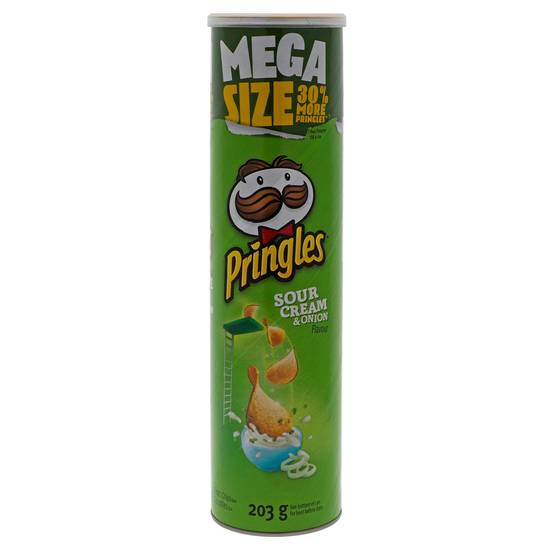 Pringles Pringles Sour Cream Mega Stack Chips (203g)