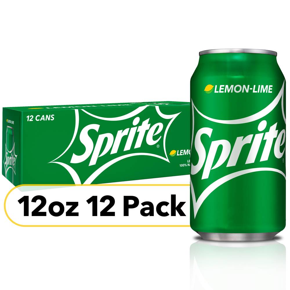 Sprite Soft Drink Soda, Lemon- Lime (12 x 12 oz)