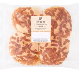 Co-op Bakery 4 Cheese Rolls