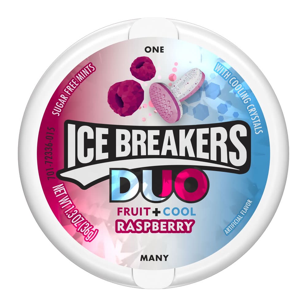 Ice Breakers® Duo Sugar-Free Mints 1.3oz - Raspberry