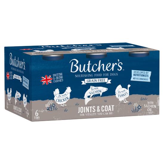 Butcher's Joints & Coat Nourishing Food For Dogs (6ct)