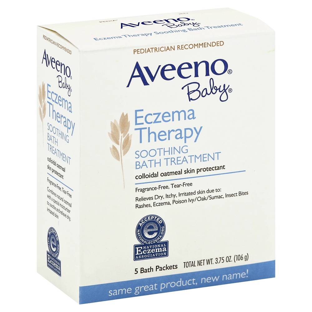 Aveeno Baby Eczema Therapy Soothing Bath (5 ct)