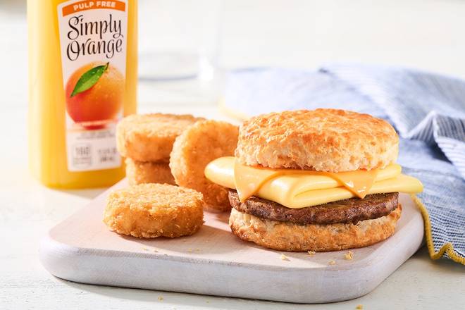 Sausage & Egg Biscuit Combo