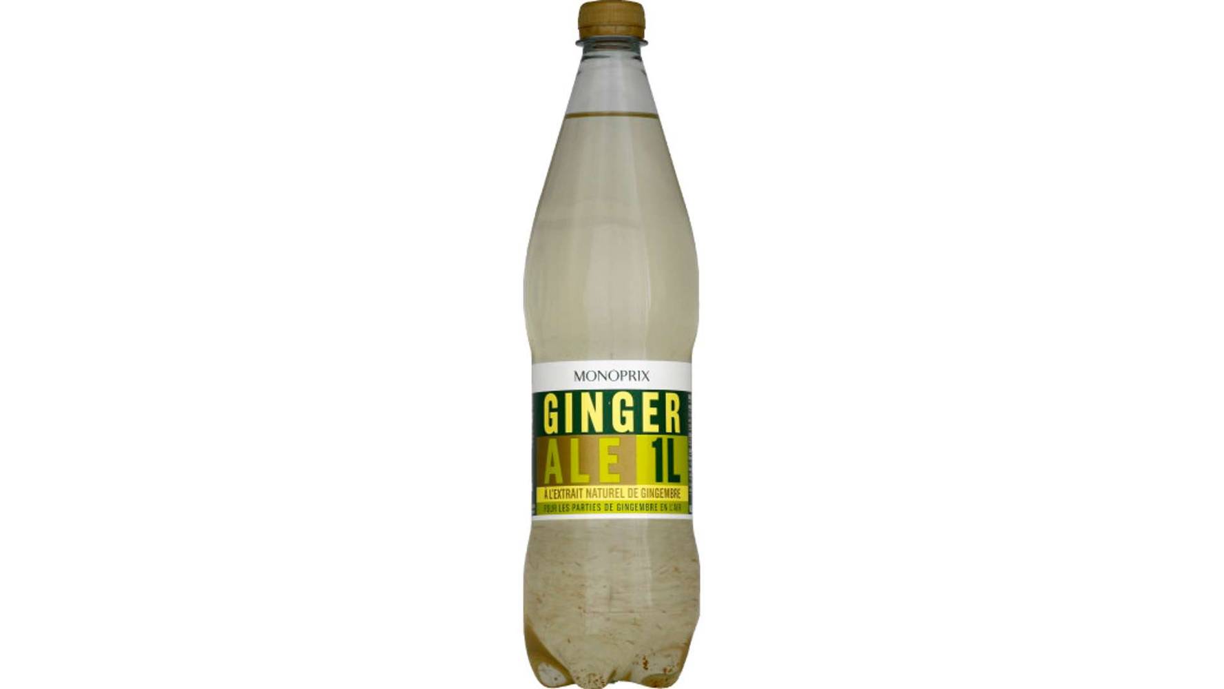 Monoprix Soda Ginger Ale La bouteille de 1 l