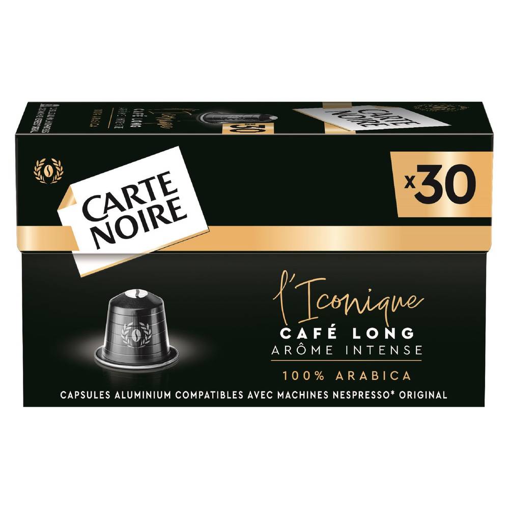 Carte Noire - Capsules de café iconique compatibles nespresso (30)