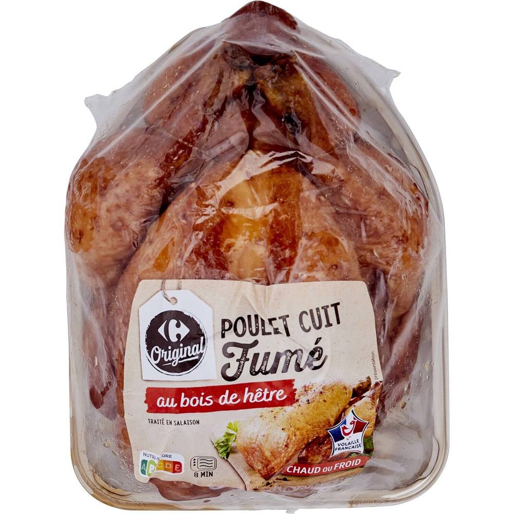 Carrefour Original - Poulet cuit fumé