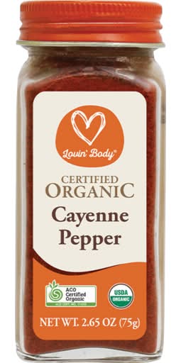 Lovin’ Body Organically Grown Cayenne Pepper (67g)