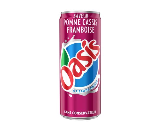 Oasis pomme cassis framboise