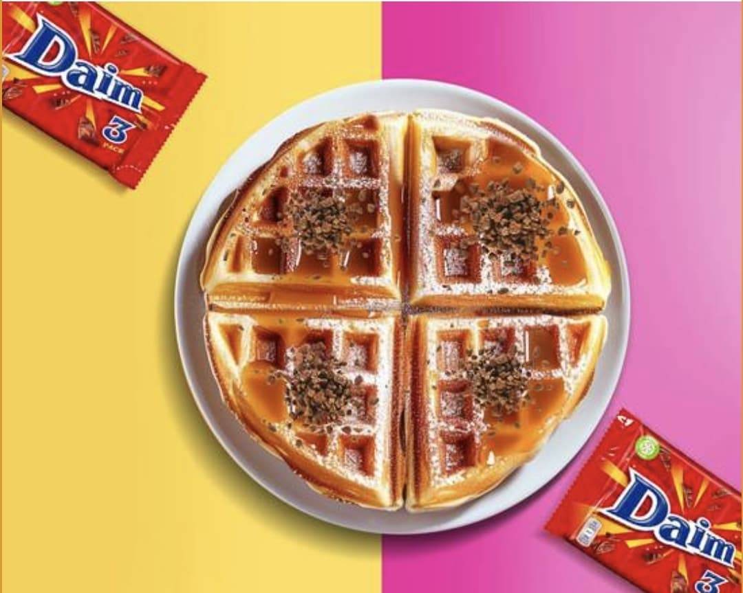 Waffles Daim ❤️🔥