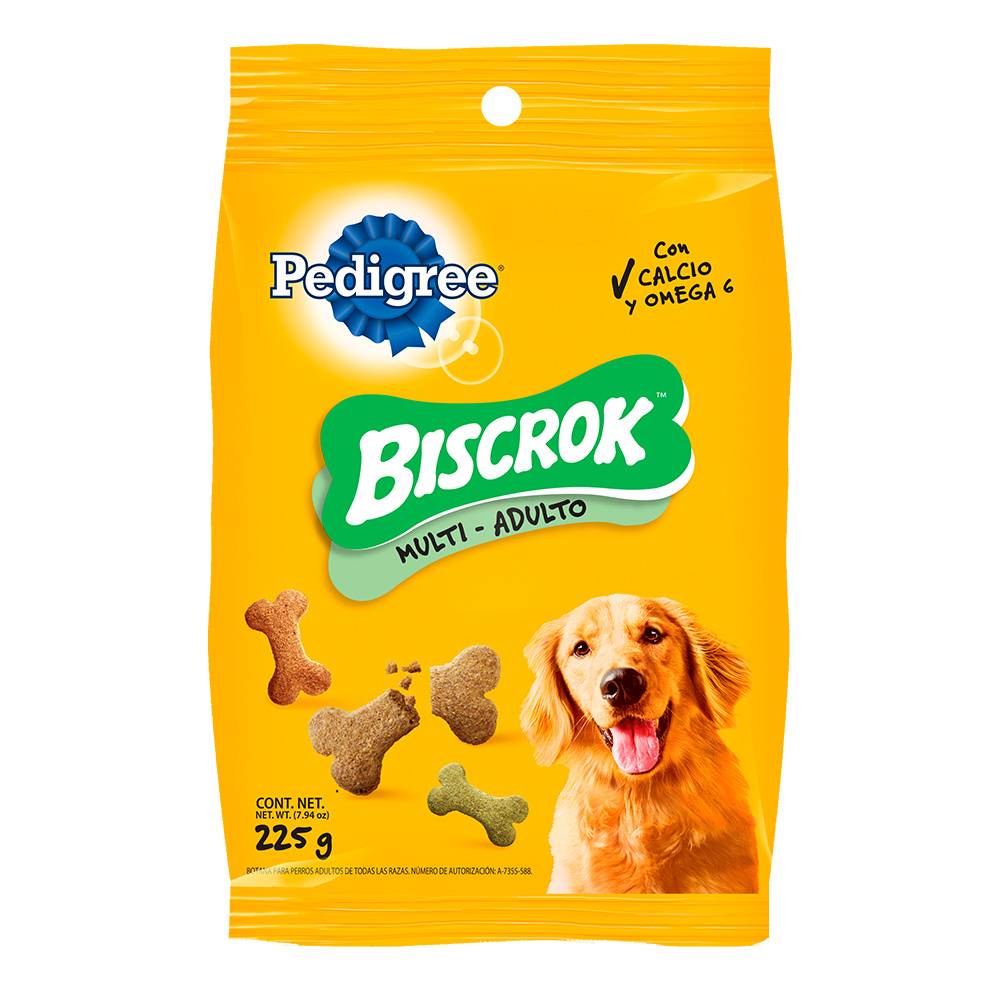 Pedigree · Botana para adulto biscrok (400 g)