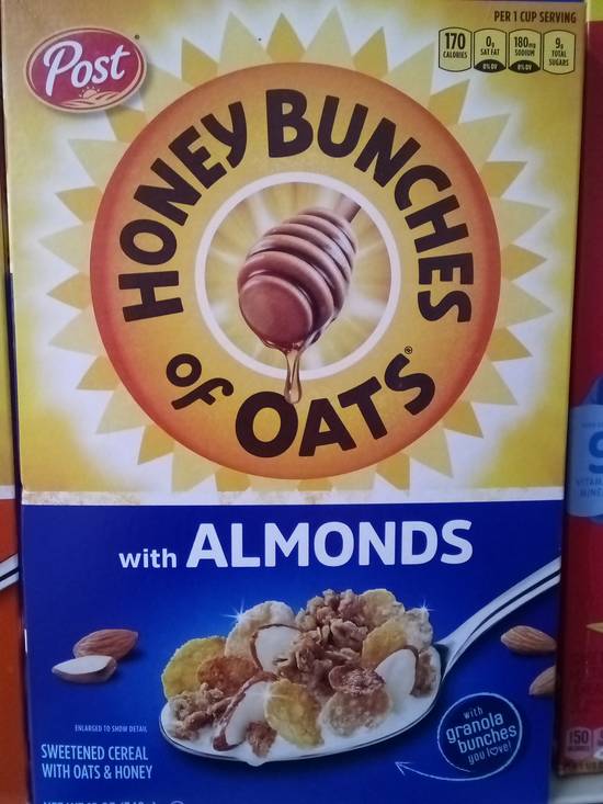 Honey bunches of oats with almond