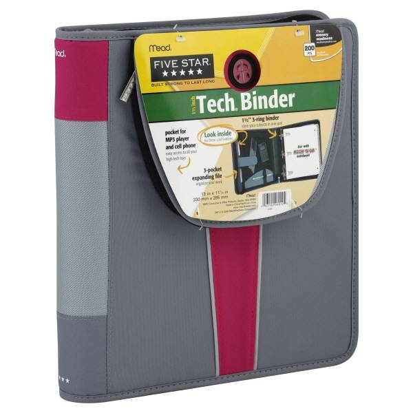 Five Star Tech Binder