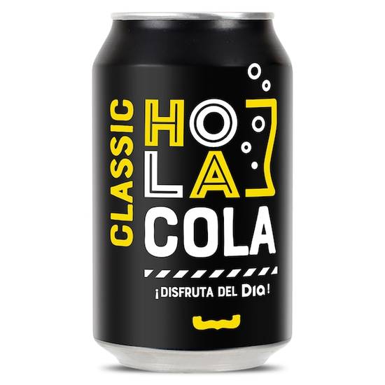 Refresco de cola Hola Cola lata 33 cl